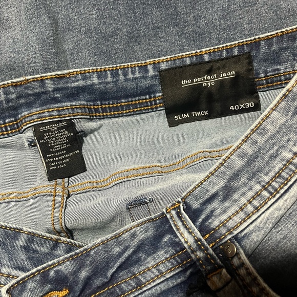 The Perfect Jean Men's #F#%KYOURKHAKIS Slim Thick 40 x 30 - Picture 8 of 8